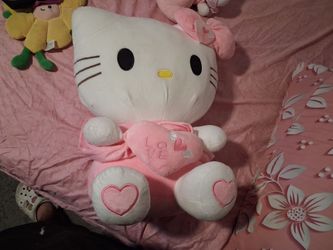 Stuffed hello kitty