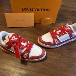 Louis Vuitton Trainer Red/White 