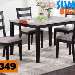 5 Pc Dining Table 