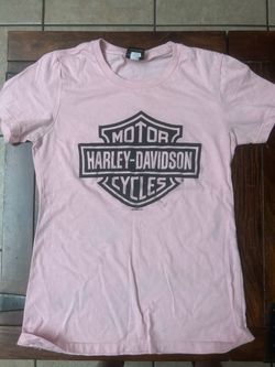 Harley Davidson Pink T shirt
