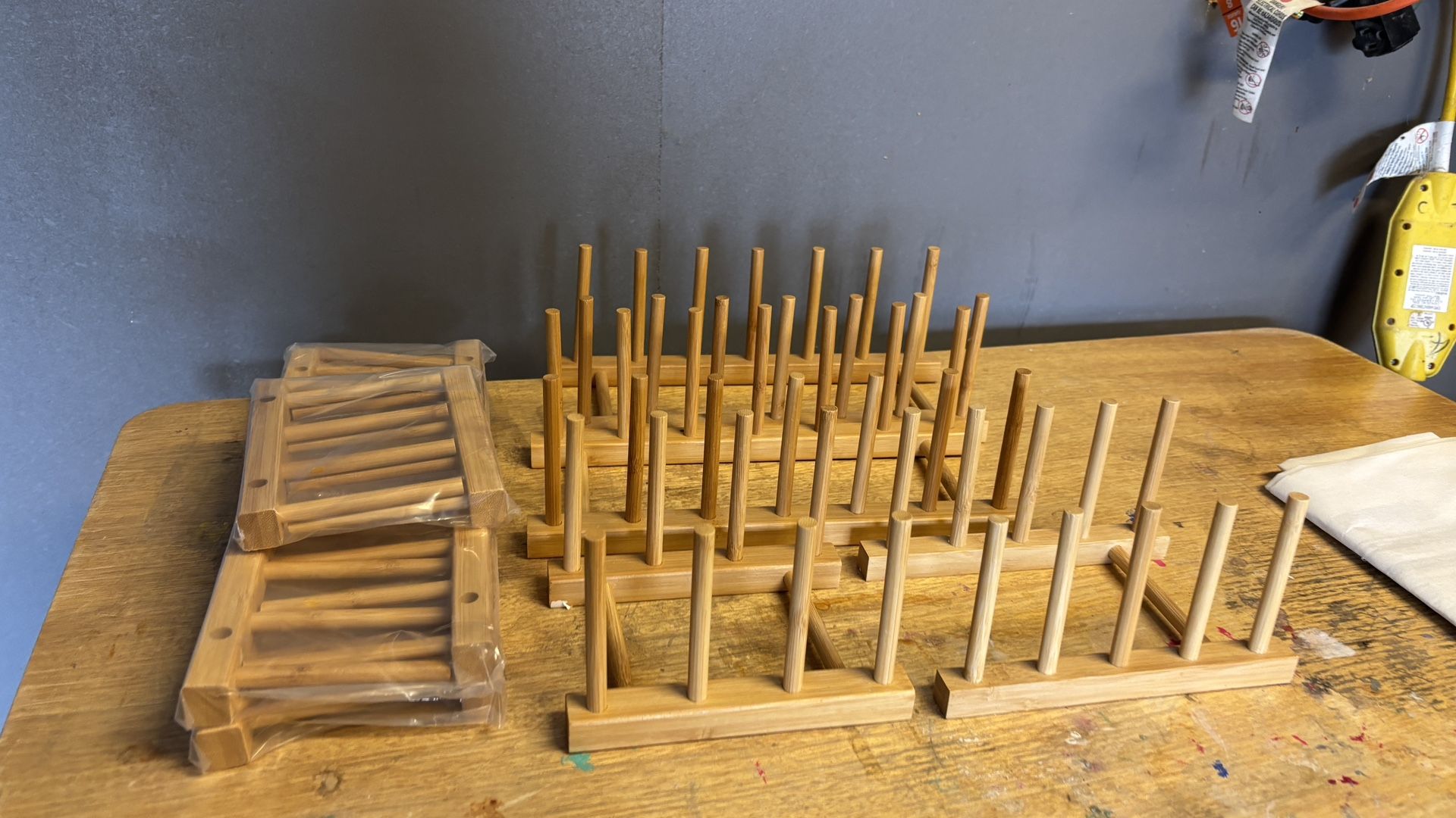 Collapsible Wooden Storage Racks
