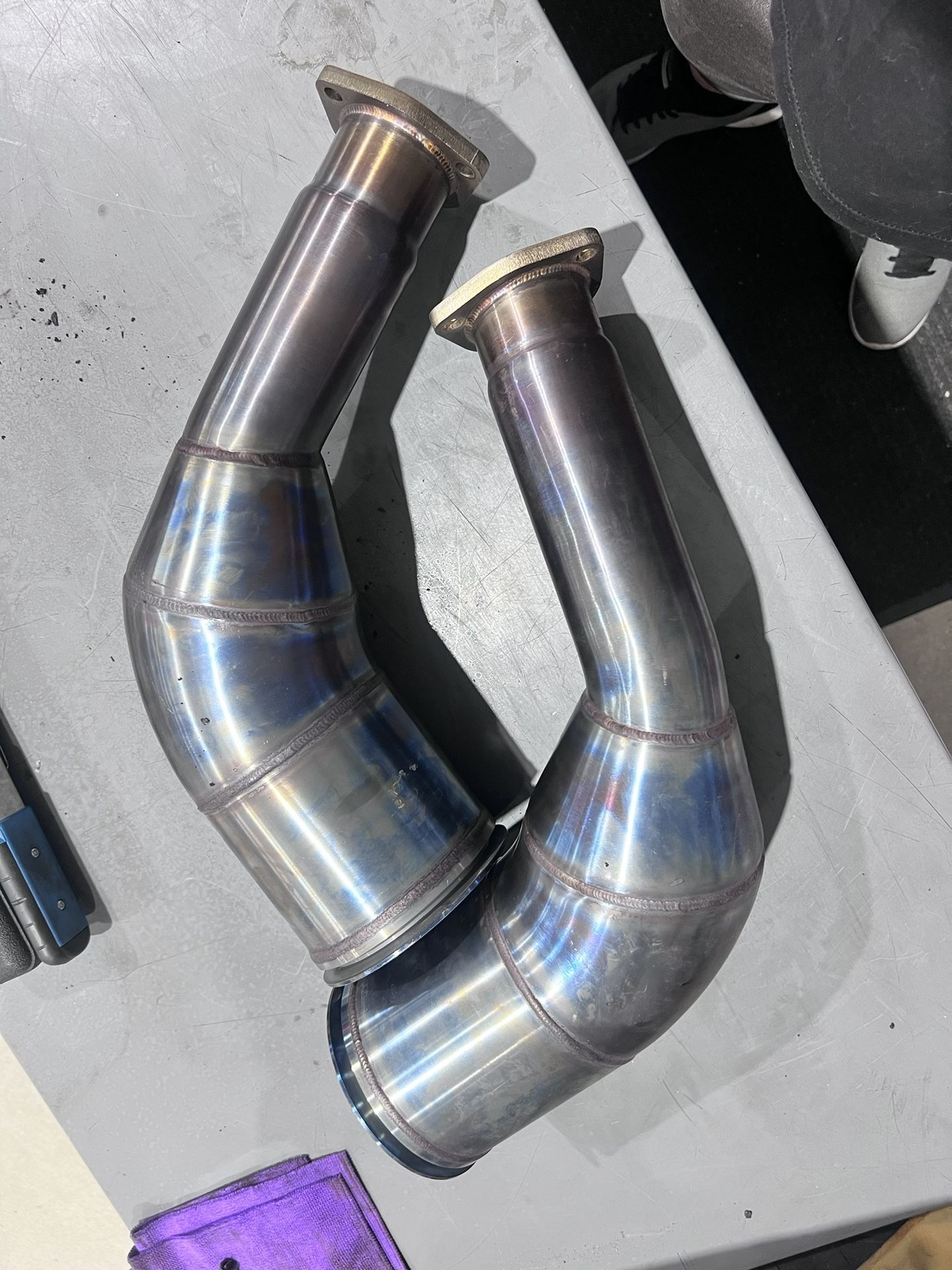 2020 Audi RS7 V8 Pipes