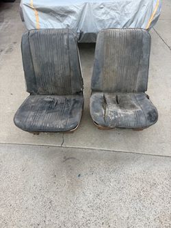 Make offer 67-68 GM Bucket Seats