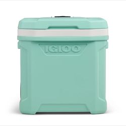 Igloo Latitude 94 Cans/60qt Rolling Cooler - Seafoam