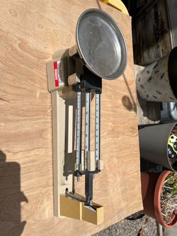 Ohaus scale