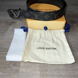Louis Vuitton Line Monogram Reversible Belt