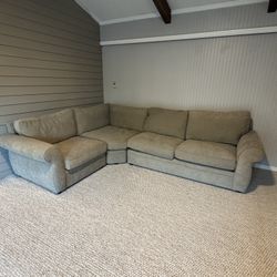 Pottery Barn Sectional Couch 