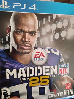 Madden 25 game for the PlayStation 4
