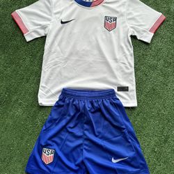 EEUU Set KIDS Jersey And Shorts New 2024 