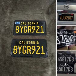 License plate wrap