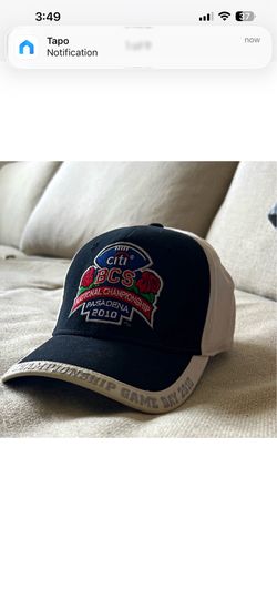 Top of the World BCS National Championship 2010 Baseball Cap, Black/White