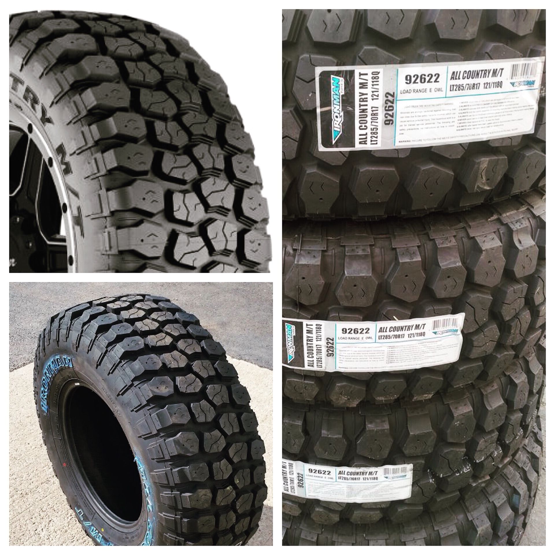 🔥Sale🔥 33x12.50-20 $195 each all country MT Ovidios Tires inc Hollywood