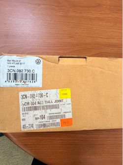 OEM Volkswagen Atlas 2” Trailer Hitch Ball Mount – New