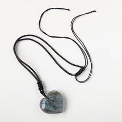 Stone Heart Necklace 