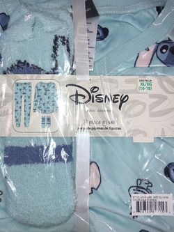 Disney Stitch 3 Piece Pajama Set