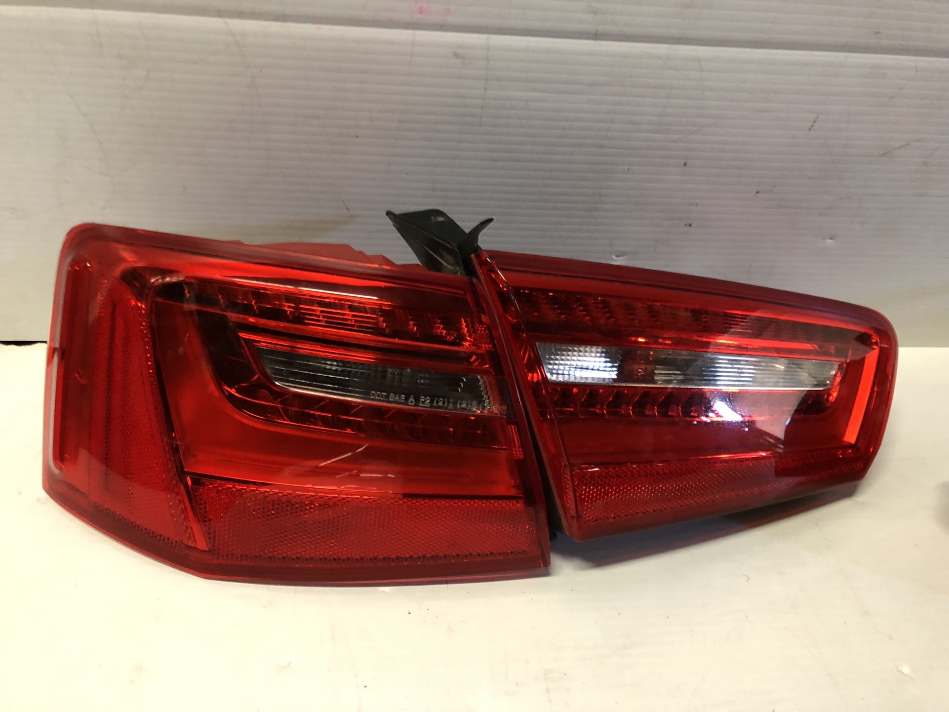 2012 2013 2014 2015 AUDI A6 LEFT DRIVER SIDE TAIL LIGHT OEM