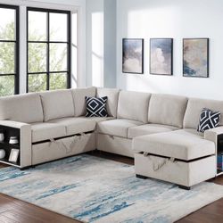 Sectional Convertible Sofa 