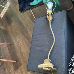 Gold lamp