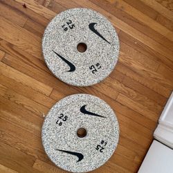 Nike Plates (two 25lb)