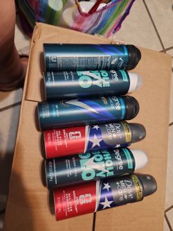 Degree or Dove Men deodorant