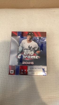 2026 Topps Chrome Baseball Mega Box