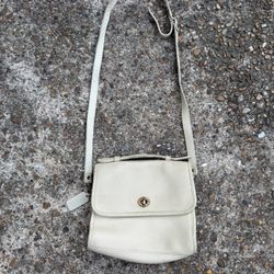 Coach Court Satchel Bone 