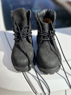 Black Timberlands Youth Size 13