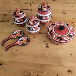 Azuela 10 Piece Canister Set