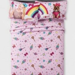 New Jojo Siwa twin Sheet bed set 3 Pc