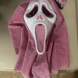 Pink Scream Mask