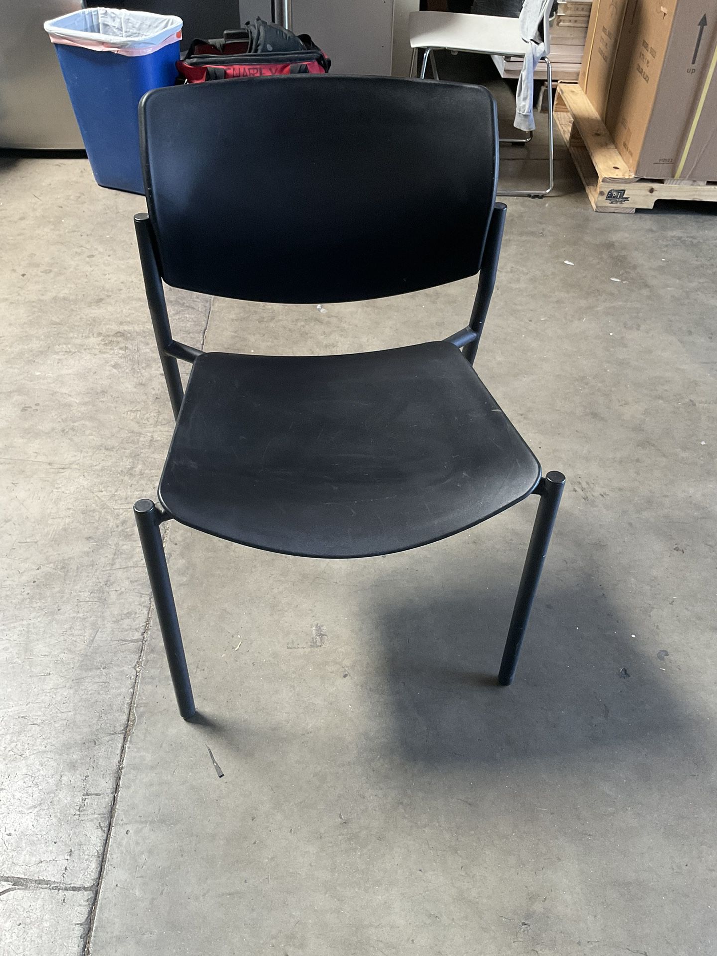 Black Office Guest Chair