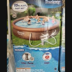 Bestway 15ft Fast Set POOL