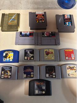 Video games Nintendo Zelda 007 N64