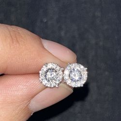 Real Diamond Earrings 