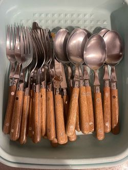 Vintage IKEA stainless steel utensils