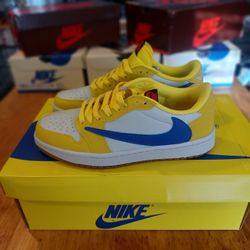 Air Jordan 1 Low Travis Scott Canary