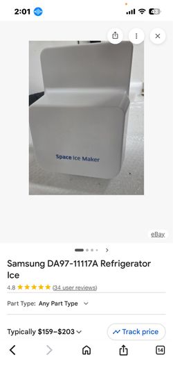 Samsung DA97-11117A Refrigerator Ice maker tray