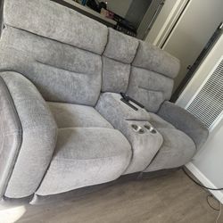 Phantom Gray 76” Power Reclining Loveseat