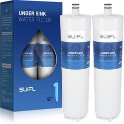 Suifl DW8090 Under Sink Filter Replacement, Compatible with 3M Aqua Pure AP-DW80/90, AP-DWS1000, AP-
