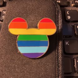 Disney Rainbow Pride Mickey Pin
