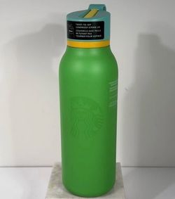 Starbucks 32 oz water tumbler- steel green