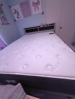 Bed and frame