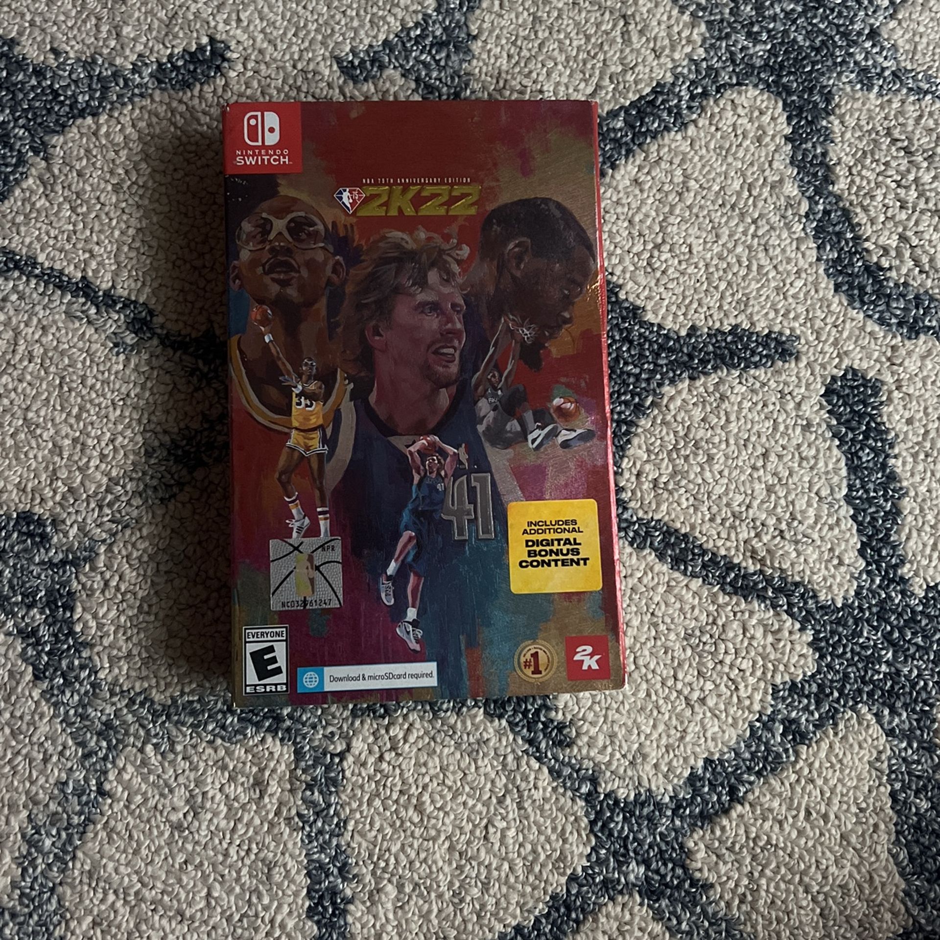 Nintendo SWITCH NBA 75th Anniversary Edition