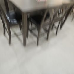 ALEX COUNTER HEIGHT 7 PIECE DINING SET