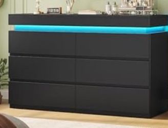 HAUOMS 6-drawer dresser unassembled