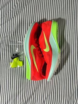 New Mens 11.5 Nike Dragonfly 2 Bright Crimson Lime Blast Track Spikes FD8413-600