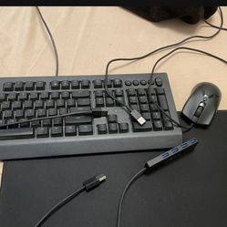 Keyboard and mouse