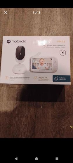 Motorola VM75 5.0" Video Baby Monitor