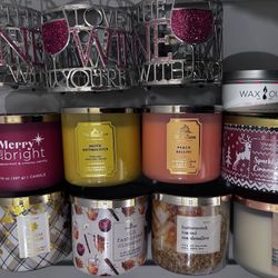 Scented candles @14-14.5oz,  asking for Best Offer on each or buy the LOT