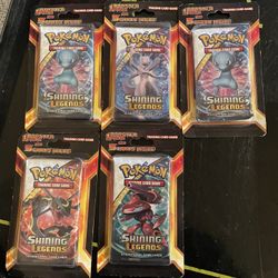 Pokemon Shining Legends Blisters 